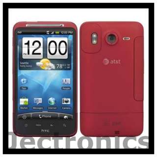 NEW HTC INSPIRE 4G GSM UNLOCKED AT&T ANDROID RED SMARTPHONE+ 8GB 