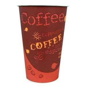  Choice 20 oz. Paper Hot Cup with Coffee Design 600 / CS 