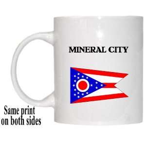    US State Flag   MINERAL CITY, Ohio (OH) Mug 