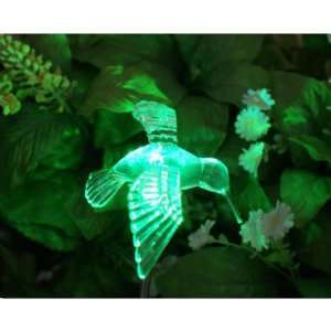  Hummingbird Solar Powered LED Light Yard Stake Garden 2 