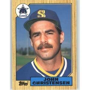  1987 Topps Traded #23T John Christensen   Seattle Mariners 