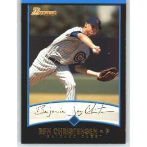  2001 Bowman #321 Ben Christensen   Chicago Cubs (Baseball 