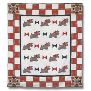  Scottie Throw Blanket