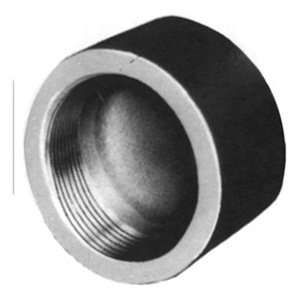 Anvil 2157 Forged Steel Pipe Fitting, Class 3000, Socket Weld Cap, 1/8 
