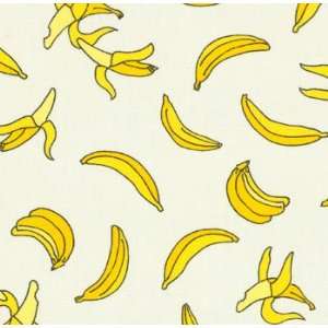    Bananas on Cream Moda Sock Monkey Fabric Arts, Crafts & Sewing