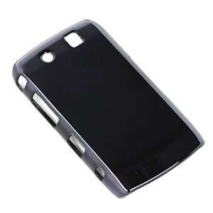  Black Polished Mirror Chrome Rear Snap On Cover Hard Case 