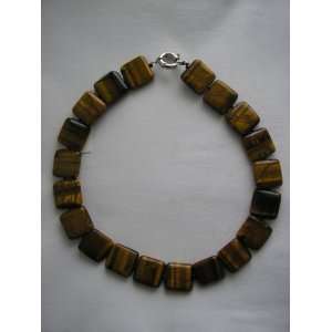  Handmade Tigers Eye Necklace Arts, Crafts & Sewing