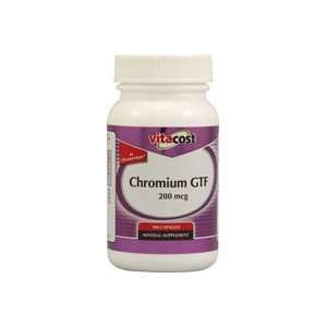  Vitacost GTF Chromium Polynicotinate as ChromeMate    200 