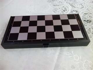 Chess, 8 inch foldable chessboard, Magnetic chessmen  