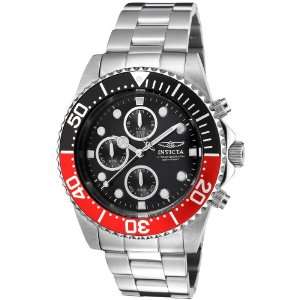  Mens Pro Diver Chronograph Black Dial Stainless Steel 