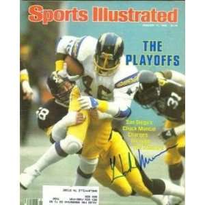 Chuck Muncie Autographed/Hand Signed San Diego Chargers Sports 