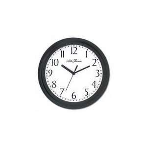  Seth Thomas Compact Profile Wall Clock, 8.5 Inches, Black 