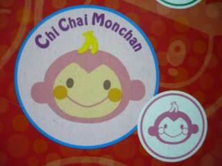 Sanrio Chi Chai Monchan Head Stationery Pink Stamp 2007  