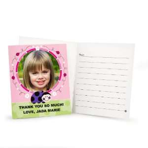  LadyBugs Oh So Sweet Personalized Thank You Notes (8 