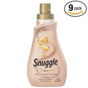 Snuggle Crème Sweet Almond Essence, 3x Concentrate, Fabric Softener 