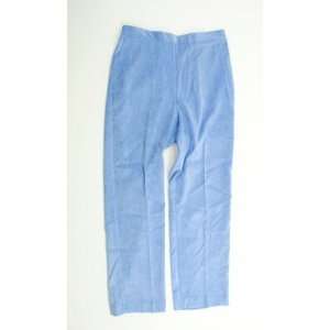  NEW ALFRED DUNNER WOMENS PANTS PROPORTIONES MEDIUM BLUE 10 
