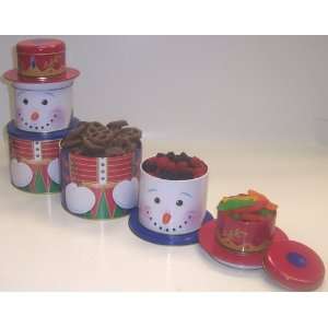 Scotts Cakes Snowy the Nutcracker Snowmans 3 Compartment Holiday 