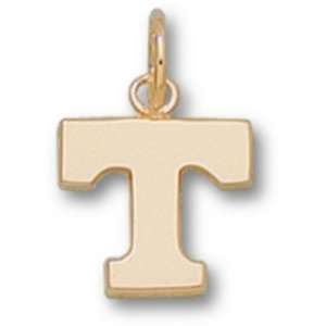  Tennessee Volunteers 3/8 Power T Charm   10KT Gold 
