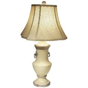  Morningside Yellow Ceramic Table Lamp by The Natural Light 