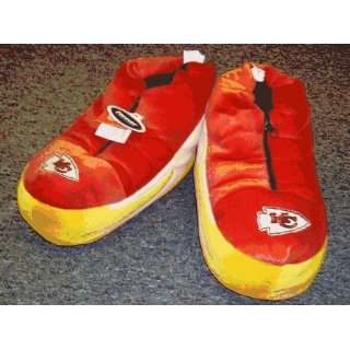    Kansas City Chiefs Plush Sneaker Slippers