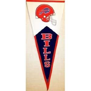  Buffalo Bills 40.5x17.5 Classic Wool Pennant Sports 