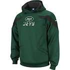New York Jets Reebok GREEN Sideline Momentum Hooded Sweatshirt sz 