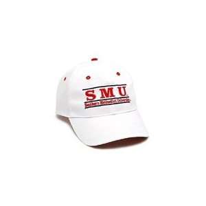  SMU Mustangs White College Bar Cap By The Game Sports 
