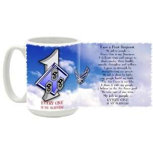 USAF First Sergeants Poem Coffee Mug 