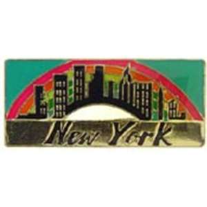  New York City with Rainbow Pin 1 Arts, Crafts & Sewing