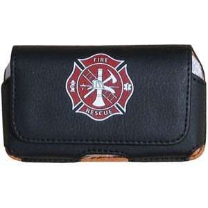  Fire Fighter Horizontal Smart Phone Case With Belt Clip 
