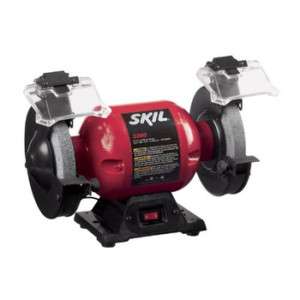 Skil 6 in Bench Grinder with Light 3380 02 NEW 039725033482  