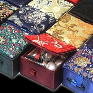  Small Assorted Silk Boxes 
