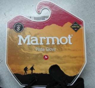 Marmot Mens Piste Snow Ski Gloves Black Lava Medium  
