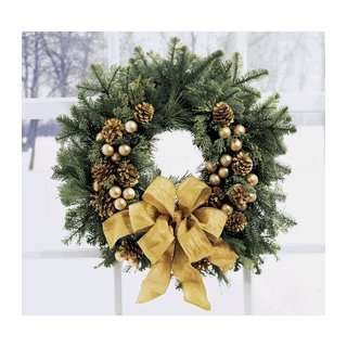  Holiday Gold Wreath