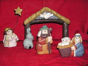   WALKER COLLECTION MIDWEST OF CANON FALLS NATIVITY (4 PIECE)  