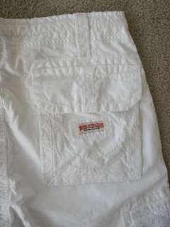   shorts in Optic White. 100% cotton. Style# MAR841K33. Retail $165