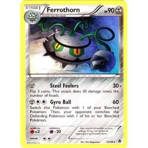  Pokemon   Ferrothorn (72)   Emerging Powers   Reverse 