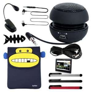   Fishbone+Black Mini Humberger Speaker For Sony S Tablets Electronics