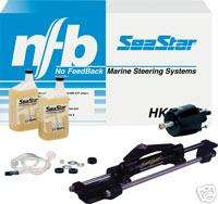 SeaStar Packaged Hydraulic Boat Steering System Kit  