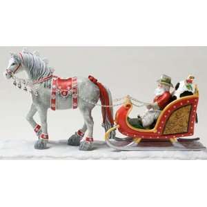   on Horse Pulled Sled Centerpiece Ltd. Ed. by Enesco  
