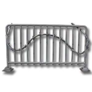  Crowd Control Guardrail with Barbed Wire for Wrestling 