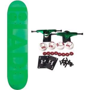 PLAN B SKATEBOARDS Complete PJ LADD SUBLIMINAL GREEN 8 Pro Skateboard