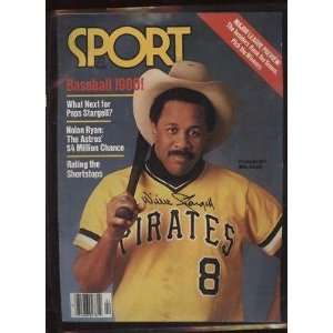  1980 Sport Magazine Cover Only Willie Stargell Autographed 