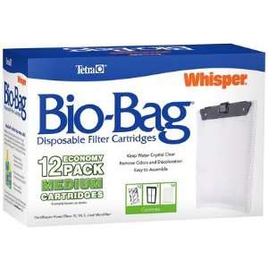 com Tetra Whisper Bio Bag Cartridge   Unassembled   Medium   12 pack 