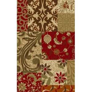   Rugs Norah Collection Patchwork MULTI Rectangle 45 x 61 Area Rug