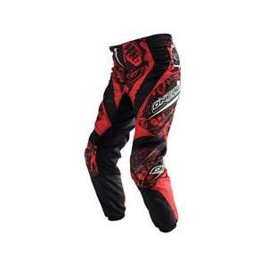  ONEAL 2010 Element Piston Off Road Pants RED 38 Sports 