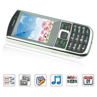 Android 2.2 Unlocked Dual Sim Dual Bands GPS/TV/Wifi Touch Screen 