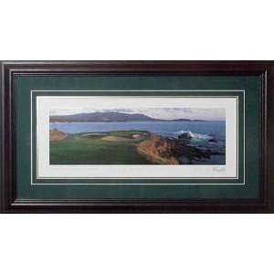 Golf Stonehouse Print Pebble Beach no. 7  Sports 