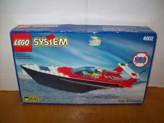 Lego 4002 Riptide Racer Town Race Boat w/Box & Instructions  