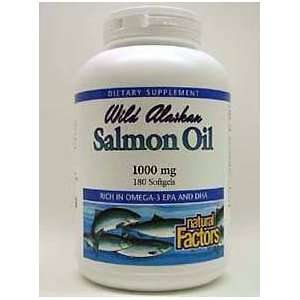  Wild Alaskan Salmon Oil 1000 mg 180 gels Health 